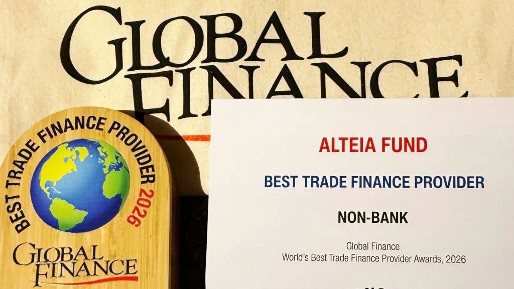 Alteia recognised by Global Finance Card